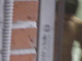 The korean neighbor bathroom voyeur porn sex with a small dick